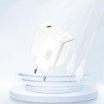 Incarcator retea Dudao A28, 45W, 1xUSB-C, Fast Charging, Alb 3 - lerato.ro