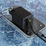 Incarcator retea Dudao Dudao A67EU GaN, 1xUSB-A, 1xUSB-C, 1xCablu USB-C, 67W, 3A, Negru 8 - lerato.ro