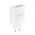 Incarcator retea Dudao A5HEU, 3x USB-A, 1x USB-C, Power Delivery 20W, Quick Charge 3.0, Alb 3 - lerato.ro