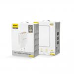 Incarcator retea Dudao A5HEU, 3x USB-A, 1x USB-C, Power Delivery 20W, Quick Charge 3.0, Alb 4 - lerato.ro