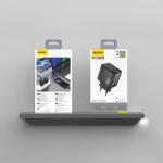 Incarcator retea Dudao A28PEU, 2x USB-C, Power Delivery 45W, 3A, Negru 5 - lerato.ro