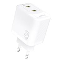 Incarcator retea Dudao A28PEU, 2x USB-C, Power Delivery 45W, 3A, Alb