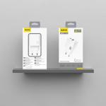Incarcator retea Dudao A27TEU, 1x USB-C, 1x USDB-A, Power Delivery 30W, 3A, Alb 4 - lerato.ro