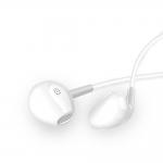 Casti audio Dudao X10S, In-ear, Control pe fir, Jack 3.5mm, Lungime cablu 1.15m, Alb 4 - lerato.ro