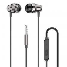 Casti audio Dudao X10 Pro, In-ear, Control pe fir, Jack 3.5mm, Lungime cablu 1.2m, Negru