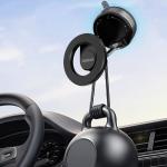 Suport auto Dudao F24X, Dashboard Mount, Compatibil MagSafe, Rotire 360 grade, Negru 6 - lerato.ro