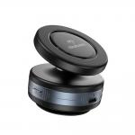 Suport auto Dudao F24MAX, Dashboard Mount, Compatibil MagSafe, Rotire 360 grade, Incarcare Wireless 15W, Negru 2 - lerato.ro