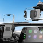 Suport auto Dudao F24 Plus, Dashboard Mount, Compatibil MagSafe, Rotire 360 grade, Negru 8 - lerato.ro