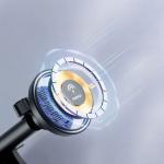 Suport auto Dudao F24MAX Plus, Dashboard Mount, Compatibil MagSafe, Rotire 360 grade, Incarcare Wireless 15W, Negru 6 - lerato.ro