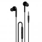 Casti audio cu microfon Dudao X3 Plus, In-ear, Frecventa 10 Hz–20 kHz, Control pe fir, Jack 3.5mm, Lungime cablu 1.2m, Negru 2 - lerato.ro