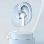 Casti audio cu microfon Dudao X3 Plus, In-ear, Frecventa 10 Hz–20 kHz, Control pe fir, Jack 3.5mm, Lungime cablu 1.2m, Alb 4 - lerato.ro