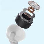Casti audio cu microfon Dudao X3 Plus, In-ear, Frecventa 10 Hz–20 kHz, Control pe fir, Jack 3.5mm, Lungime cablu 1.2m, Alb 5 - lerato.ro