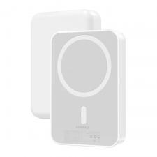 Baterie externa portabila Dudao K26, 10000 mAh, 20W, 1x USB-C, 1x USB-A, MagSafe Charging 15W, Quick Charging, Alb