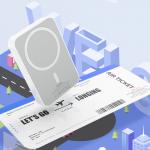 Baterie externa portabila Dudao K26, 10000 mAh, 20W, 1x USB-C, 1x USB-A, MagSafe Charging 15W, Quick Charging, Alb 8 - lerato.ro