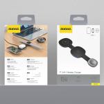 Statie de incarcare 3 in 1 Dudao A11S, Compatibil MagSafe, Wireless Charging, 15W, 2A, USB-C, Negru 9 - lerato.ro