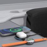 Statie de incarcare 3 in 1 Dudao A11S, Compatibil MagSafe, Wireless Charging, 15W, 2A, USB-C, Negru 11 - lerato.ro