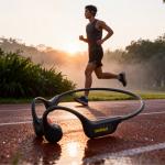 Casti wireless Dudao U22, Bluetooth 5.4, Autonomie 7h, USB-C, IP55, Negru 13 - lerato.ro