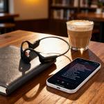 Casti wireless Dudao U22, Bluetooth 5.4, Autonomie 7h, USB-C, IP55, Negru 4 - lerato.ro