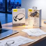 Casti wireless Dudao U22, Bluetooth 5.4, Autonomie 7h, USB-C, IP55, Negru 8 - lerato.ro