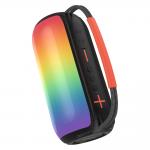 Boxa portabila wireless Dudao Y21, 10W, Bluetooth 5.3, 3000 mAh, Iluminare RGB, USB-C, AUX, Negru 4 - lerato.ro
