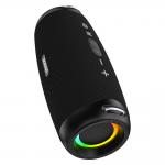 Boxa portabila wireless Dudao Y21 Pro, 80W, Bluetooth 5.3, 8000 mAh, Autonomie 8h, Iluminare RGB, Negru 3 - lerato.ro