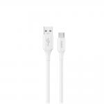 Cablu pentru incarcare si transfer de date Dudao L2SM, USB la Micro-USB, 6A, 1.2m, Alb 2 - lerato.ro