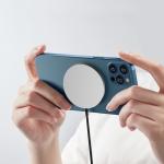 Incarcator Wireless Dudao A12XS, Compatibil MagSafe, USB-C, Negru 8 - lerato.ro