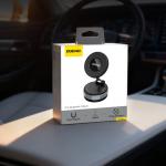 Suport magnetic Dudao F24PRO, Dashboard / Windshield Mount, Compatibil MagSafe, Rotire 360 grade, Negru 3 - lerato.ro