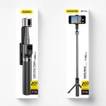 Selfie stick cu trepied si telecomanda bluetooth Dudao F18 pentru telefon, Reglabil, 1.1m, Negru 9 - lerato.ro