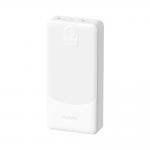Baterie externa portabila Dudao K10Pro, 20000 mAh, 2A, 2x USB-A, Alb 2 - lerato.ro