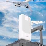 Baterie externa portabila Dudao K10Pro, 20000 mAh, 2A, 2x USB-A, Alb 7 - lerato.ro