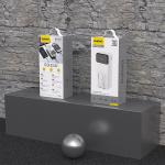 Baterie externa portabila Dudao K15Max, 30000 mAh, 22.5W, 2A, 1x USB-A, 1x Cablu USB-C, 1x Cablu Lightning, Alb 8 - lerato.ro