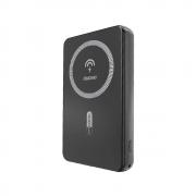 Baterie externa magnetica Wireless Dudao K14S, 5000mAh, 20W, 1xUSB-C 1xUSB-A, Incarcare Wireless 15W, Negru