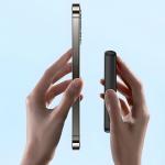 Baterie externa magnetica Wireless Dudao K14S, 5000mAh, 20W, 1xUSB-C 1xUSB-A, Incarcare Wireless 15W, Negru 3 - lerato.ro