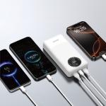 Baterie externa Dudao K12 Pro, 20000mAh, 22.5W, 1xUSB-C, 2xUSB-A, Alb 5 - lerato.ro