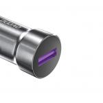 Incarcator auto Dudao R4Pro, 1x USB-A, 22.5W, Quick Charging, Gri 5 - lerato.ro