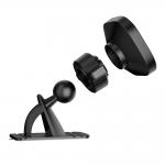 Suport auto magnetic Dudao F6C, Dashboard Mount, Rotire 360 grade, Negru 3 - lerato.ro
