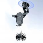 Suport auto magnetic Dudao F5PRO Plus, Dashboard Mount, Unghi ajustabil, Negru 7 - lerato.ro