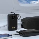 Baterie externa portabila Dudao K14 Plus, 20000 mAh, 22.5W, 3A, 1x USB-C, 1x USB-A, 1x Cablu USB-C, 1x Cablu USB-A, Display LED, Negru 12 - lerato.ro