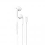 Casti audio cu microfon Dudao X14PROL-W1, In-ear, Control pe fir, Lightning, Lungime cablu 1.2m, Alb 2 - lerato.ro