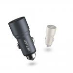 Incarcator auto Dudao R5, 2x USB, 3.1A, Gri 14 - lerato.ro