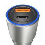 Incarcator auto Dudao R4PQ, USB/USB-C, 22.5W, Gri 5 - lerato.ro