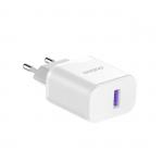 Incarcator retea Dudao A20EU, USB, 18W, Cablu MicroUSB inclus, Alb 2 - lerato.ro