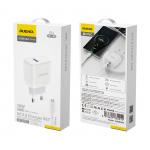 Incarcator retea Dudao A20EU, USB, 18W, Cablu MicroUSB inclus, Alb 4 - lerato.ro
