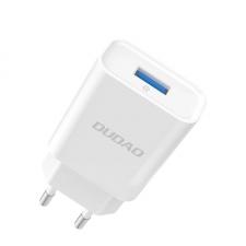 Incarcator retea Dudao A4EU, USB, 10W, 2.1A, Alb