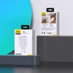 Incarcator retea Dudao A65EU GaN, 2x USB si 2x USB-C, 65W, Alb 6 - lerato.ro