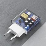 Incarcator retea Dudao A30EU GaN, USB/USB-C, 30W, Alb 7 - lerato.ro