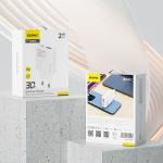 Incarcator retea Dudao A30EU GaN, USB/USB-C, 30W, Alb 3 - lerato.ro
