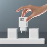 Incarcator retea Dudao A30EUT GaN, USB/USB-C, 30W, Cablu USB-C inclus, Alb 8 - lerato.ro