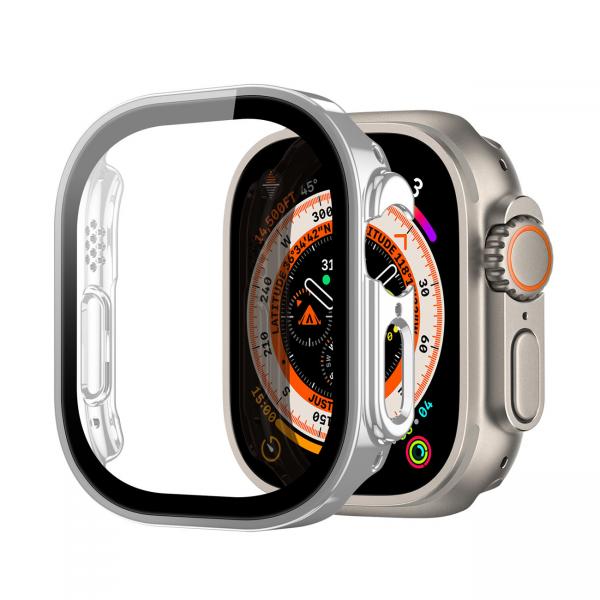 Carcasa DuxDucis Hamo compatibila cu Apple Watch Ultra 49mm Silver